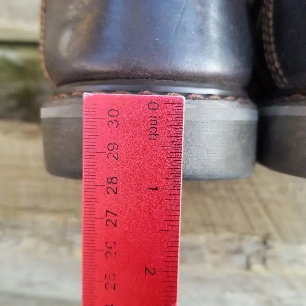 CAT P73592 - Blackbriar Mid Soft Toe Work Boots Brown‎ Leather Size Men's 11